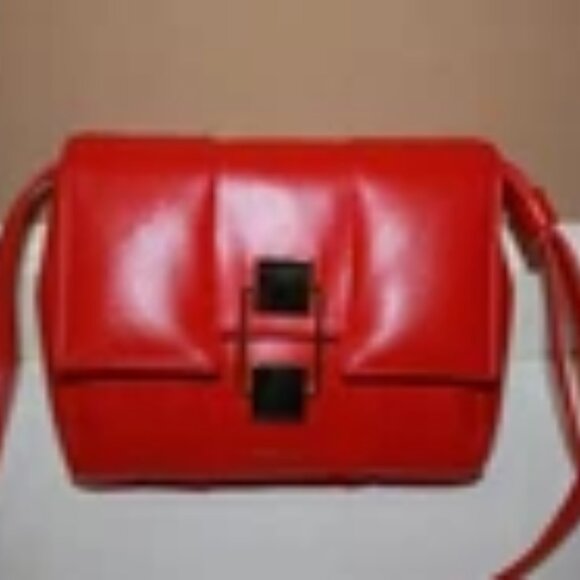 Demellier London Alexandria Bag in Red - Picture 2 of 2